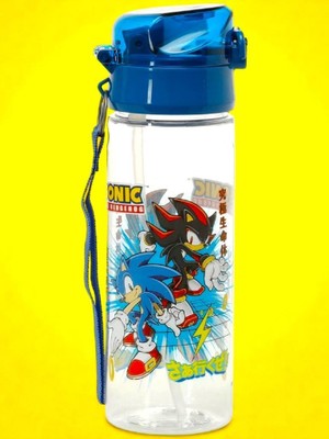 Ellaboni Erkek Çocuk Sonic Pipetli Matara 500 ml