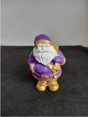 Renkli Yılbaşı Süsü Dekoratif Biblo Obje, Neşe ve Şıklık Katın