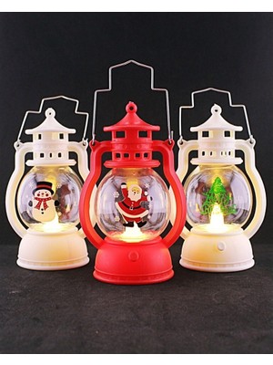 Renkli LED Işık Seti, Yılbaşı ve Noel Teması, Pilli, Mumlu, Dekoratif, 2025