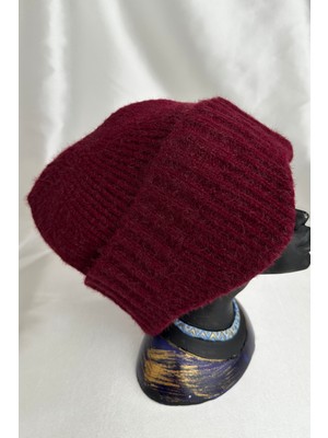 Modex Yumuşak Dokulu Çizgi Detay Kulak Koruyucu Bere