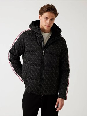 Guess 4g Kapüşonlu Şişme Mont Z5BL02WFIQ2-26K