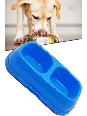 LTG Nova Kedi - Köpek Mama ve Su Kabı 2 Bölmeli Büyük Boy