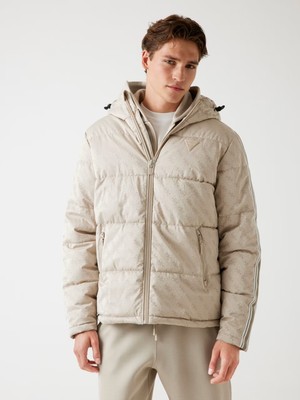 Guess 4g Kapüşonlu Şişme Mont Z5BL02WFIQ2-26K