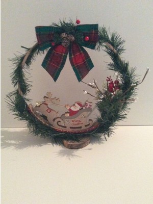 Renkli LED Işıklı Yılbaşı Dekoratif Obje, Sıcak ve Şık Hava Yaratır