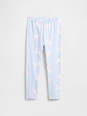 Gap Kız Bebek Açık Mavi Gap Pull-On Stretch Jersey Tayt