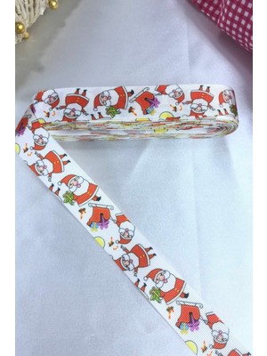 Çok Renkli Yılbaşı Hediye Kurdelesi, Şık Noel Baba Teması, Kadın Aksesuarları