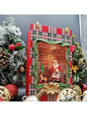 Işıklı ve Müzikli Kar Küresi, Renkli Noel ve Yılbaşı Süsleri