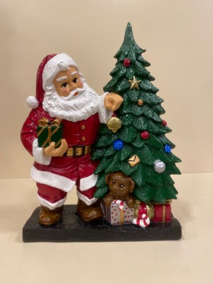 Yılbaşı El Boyama Seti, Noel Baba ve Ayı Temalı, 29X22 cm Kırmızı Renkli Eğlenceli Ürün