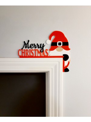 Antilop Yılbaşı Temalı Noel Gnome Raf Süsü