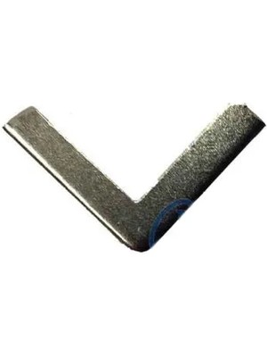 Buğz Kitap, Kapak, Menü, Albüm Köşesi, Orta - 18X32MM, Nikel, 20 Adet