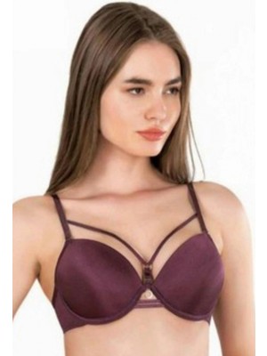 Marsilyan- Micro Kaplı Push-Up Fantazi Sütyen Kadın 7008