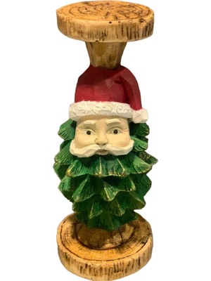 Renkli Noel Baba Biblo, Dekoratif ve Sevimli Süsler, Hediye Fikri