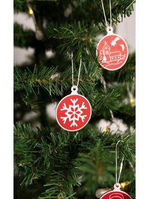 Renkli Yılbaşı Masal Küresi, Sürprizli ve Canlı Dekorasyon Parçası