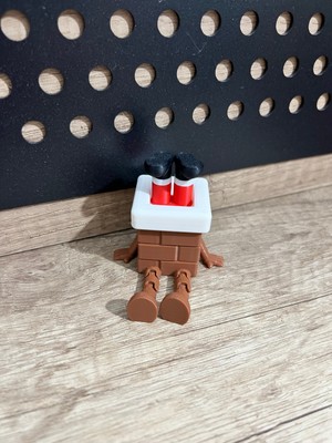 Bacadan Eklemli Noel Baba Yılbaşı Süsü, 6x6 Cm, Şık ve Renkli Dekorasyon.