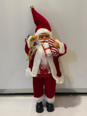 Noel Baba Hediye Kutulu ve Çuvallı, 45-60 Cm, Kırmızı Renkli, Sevdiklere Neşe Katar