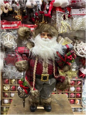 60 cm Dekoratif Noel Baba, Şık ve Sevimli, Sıcak Hava ile Dekorasyon Için Ideal