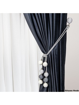 Hayal Dünyası Özel Yapım 8 Toplu Perde Toplayıcı Ip Sargı Renso Braçol Takım