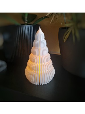 TSC 13CM Yılbaşı Ağacı Temalı Mini Obje – Spiritüel Hediye