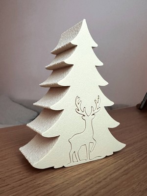 TSC Ağacı Tealight Şeklinde Mini Mumluk Romantik Ev Dekoru 14CM