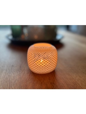 TSC Mum LED Modern Dekoratif Obje Rustik Ev Dekoru Süs 12CM