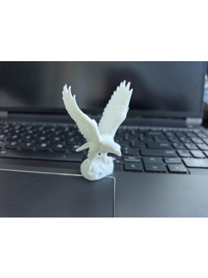 TSC Beyaz Pla 9 cm Dekoratif Karta Lfigürü Masaüstü Ev Aksesuarı