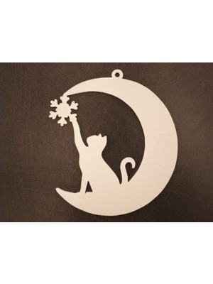 TSC Mini Kedi Figürü – Sevimli Ev Dekoratif Obje Yılbaşı Ağaç 10CM