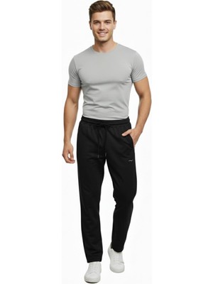 Pandonim Erkek Rahat Kesim Düz Paça Dalgıç Kumaş Eşofman Altı BGL-ST05044
