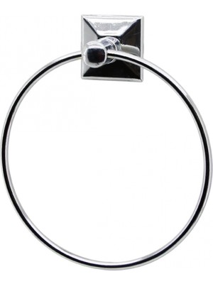 Marsilyan Yapışkanlı   Yuvarlak  Metal Havluluk (K95)