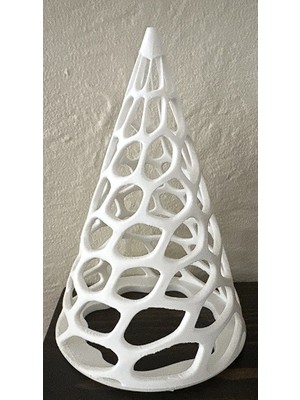 TSC Dekoratif LED Mumluk  Rustik Ev Dekoru Hediyelik 15CM