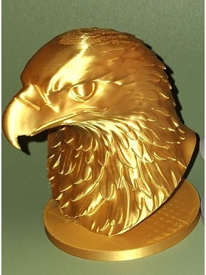 TSC Modern Tasarım Gold Renk Biblo Dekor Obje 14CM