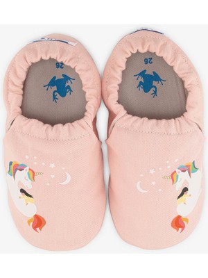 Hopfrög Kids - Unicorn Hyper Toz Pembe Barefoot Akıllı Patik Powder Pink - 29