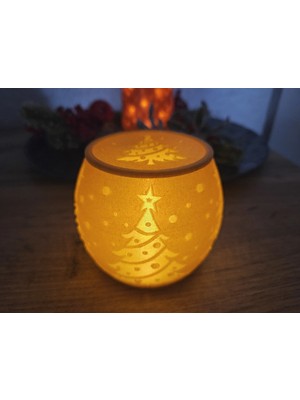 TSC Feng Shui Ev Enerjisi Dekoru Mini LED Mumluk 13CM