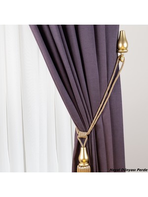 Hayal Dünyası Özel Yapım Perde Toplayıcı Ahşap Renso Braçol Takım