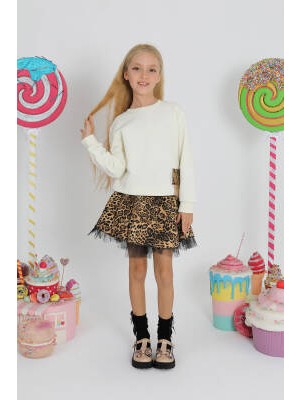 Star Pearl Kids Kız Çocuk Sweatshirt Takım