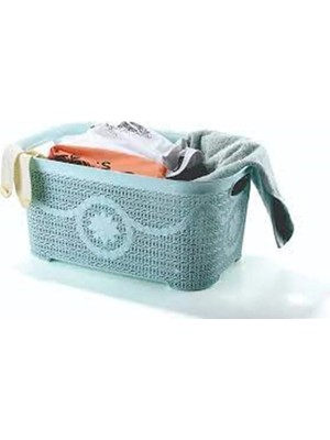 Örgü Çamaşır Sepeti 35LT ROYALEKS-ASD160