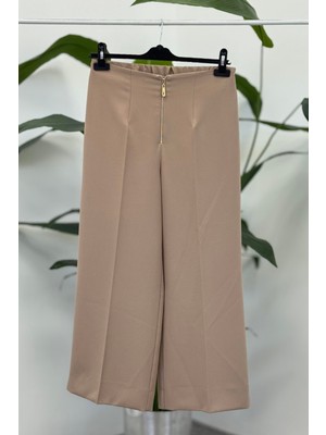 Sentez 5565 Queen Kısa Geniş Paça Pantolon