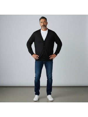 Eren Style V Yaka Cepli Hırka