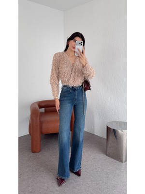 Hazelanna Toparlayıcı Mavi Ispanyol Jean