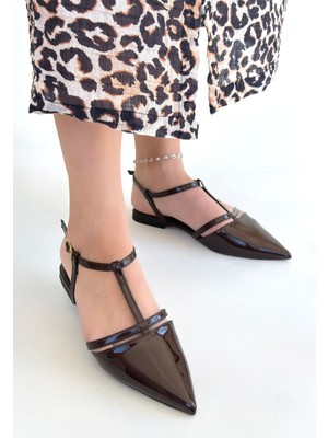 Canca Kahverengi Rugan Babet Ayakkabı