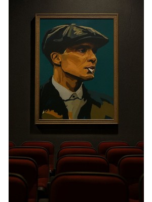 Buzz Designs Peaky Blinders Thomas Shelby Poster Tablo (Çerçeveli)