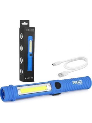 Marsilyan Police PE-321 Şarjlı El Feneri