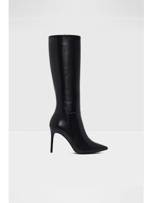 Aldo Paris-Tr Çizme Topuklu Çizme - Siyah