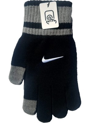 Nike Knit Tech And Grip Tg Graphic 3.0 Black/smoke Grey/white Fitness Eldiveni Gri