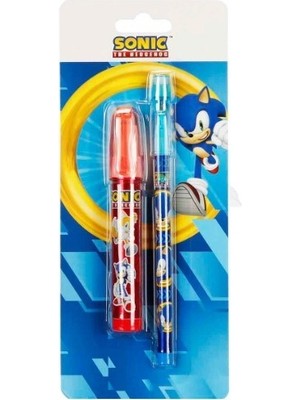 GENC DIJITAL BASKI Sonic Roket Silgi ve Yumurtlayan Kalem