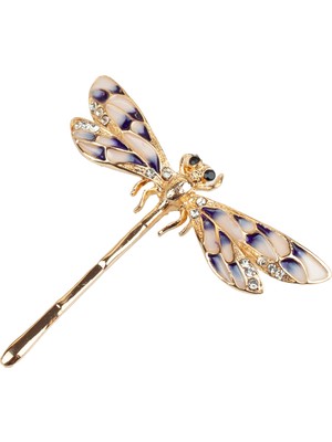 Liveyn Design Zirkon Taşlı Mineli Yusufçuk Broş