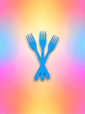 Mavi Renk Tek Kullanımlık Çatal (16 Adet)