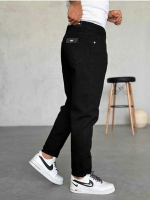 Siyah Boyfriend Pantolon