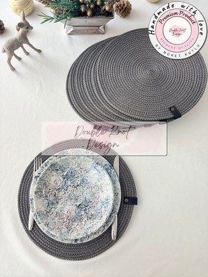 Double Knot Design 14 Prç Set Supla Amerikan Servis Seti Tress Hediyelik