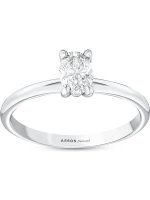 Assos Pırlanta 0.71 Karat Pırlanta Tektaş Yüzük