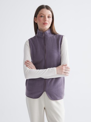 Lc Waikiki Yeni Sezon Dik Yaka Kadın Polar Yelek